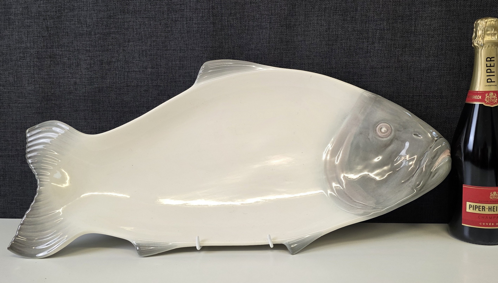 A large Faience Fish Platter
